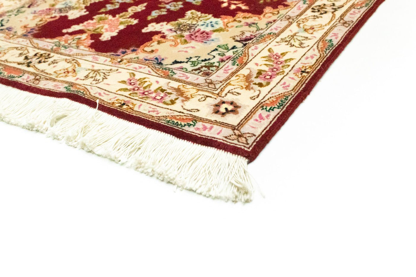 Biegacz Dywan perski - Tabriz - Królewski - 202 x 81 cm - czerwony
