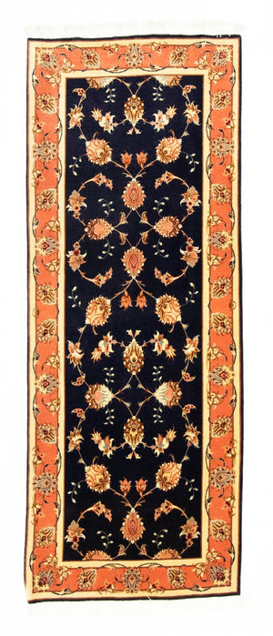 Biegacz Dywan perski - Tabriz - Królewski - 200 x 75 cm - łososiowy