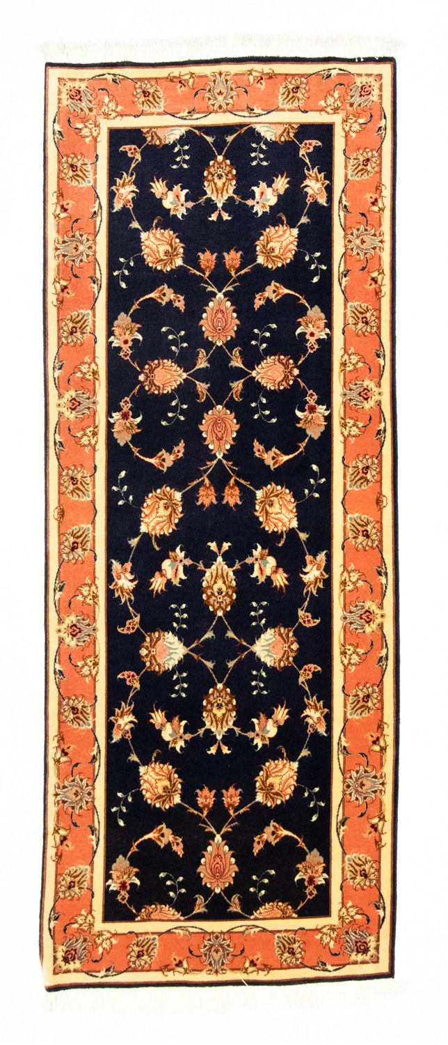 Biegacz Dywan perski - Tabriz - Królewski - 200 x 75 cm - łososiowy