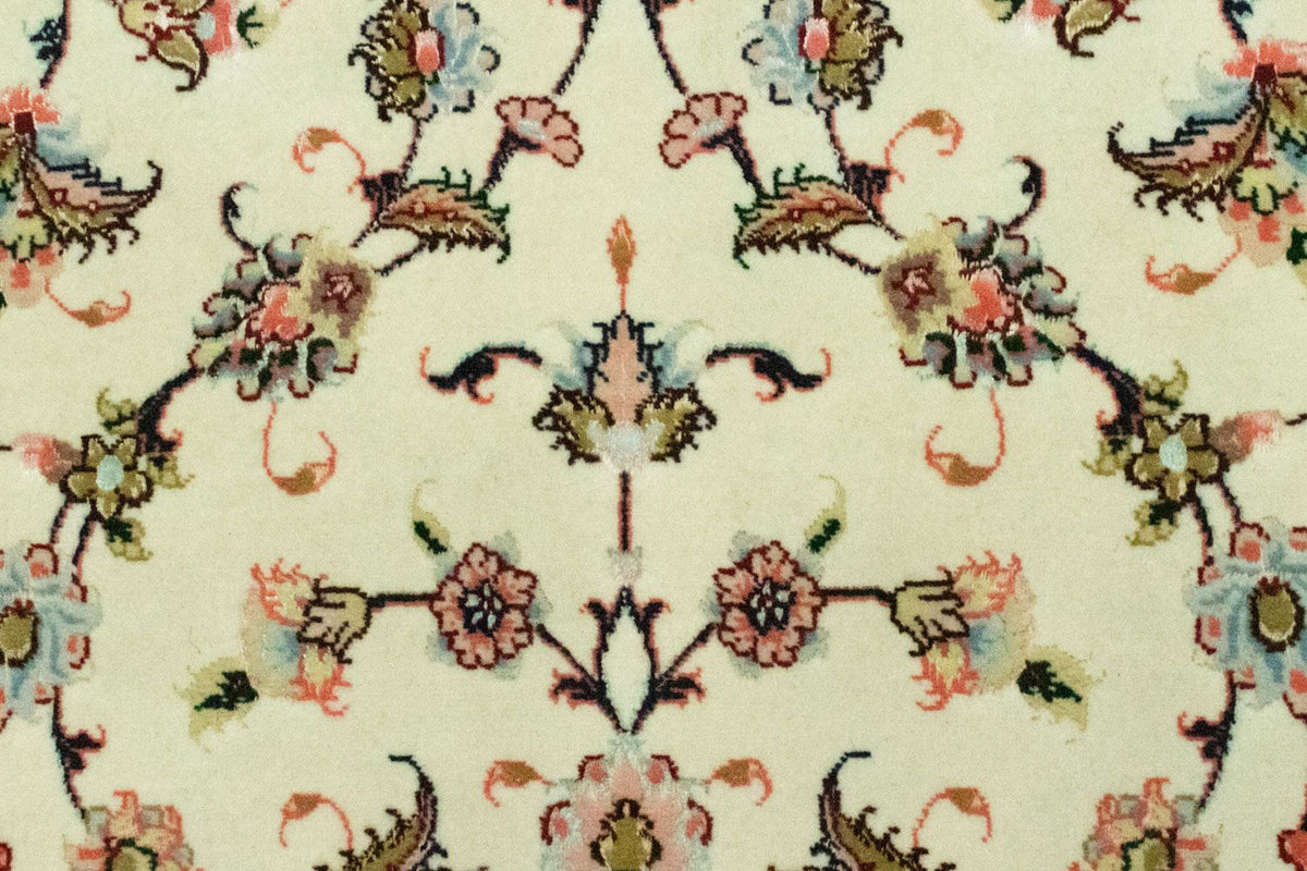 Biegacz Dywan perski - Tabriz - Królewski - 210 x 80 cm - beżowy