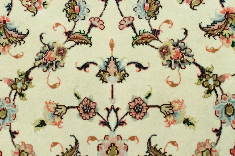 Biegacz Dywan perski - Tabriz - Królewski - 210 x 80 cm - beżowy