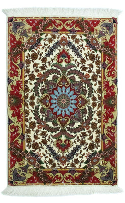 Dywan perski - Tabriz - 97 x 63 cm - beżowy