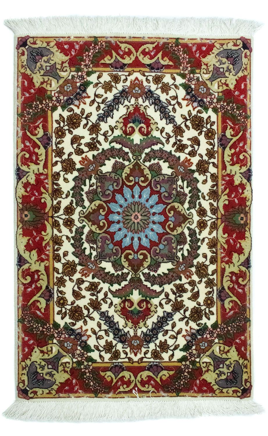 Dywan perski - Tabriz - 97 x 63 cm - beżowy