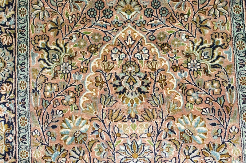 Biegacz Jedwabny dywan - Kashmir Silk - 278 x 77 cm - czerwony