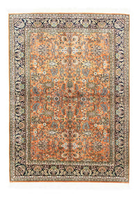 Jedwabny dywan - Kashmir Silk - 181 x 130 cm - rdza
