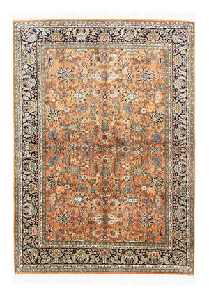 Jedwabny dywan - Kashmir Silk - 181 x 130 cm - rdza
