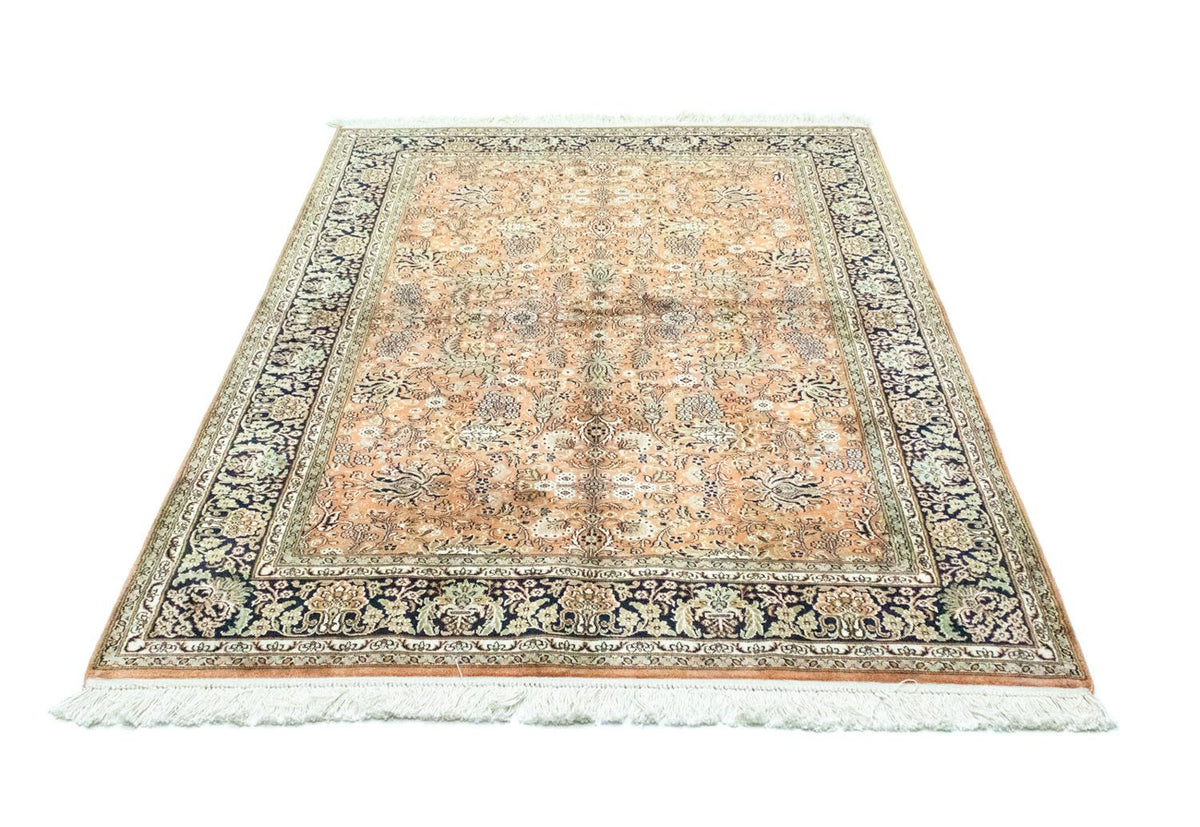 Jedwabny dywan - Kashmir Silk - 181 x 130 cm - rdza