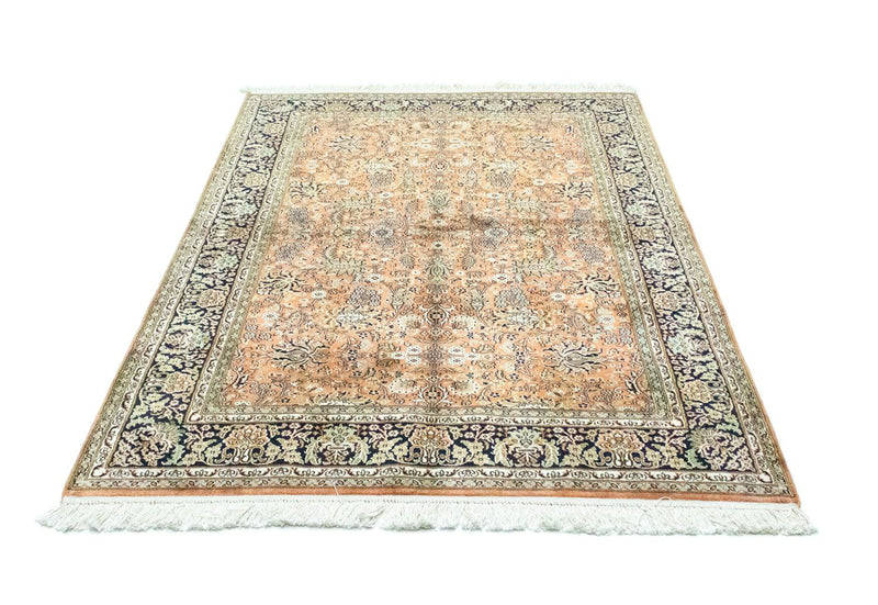 Jedwabny dywan - Kashmir Silk - 181 x 130 cm - rdza