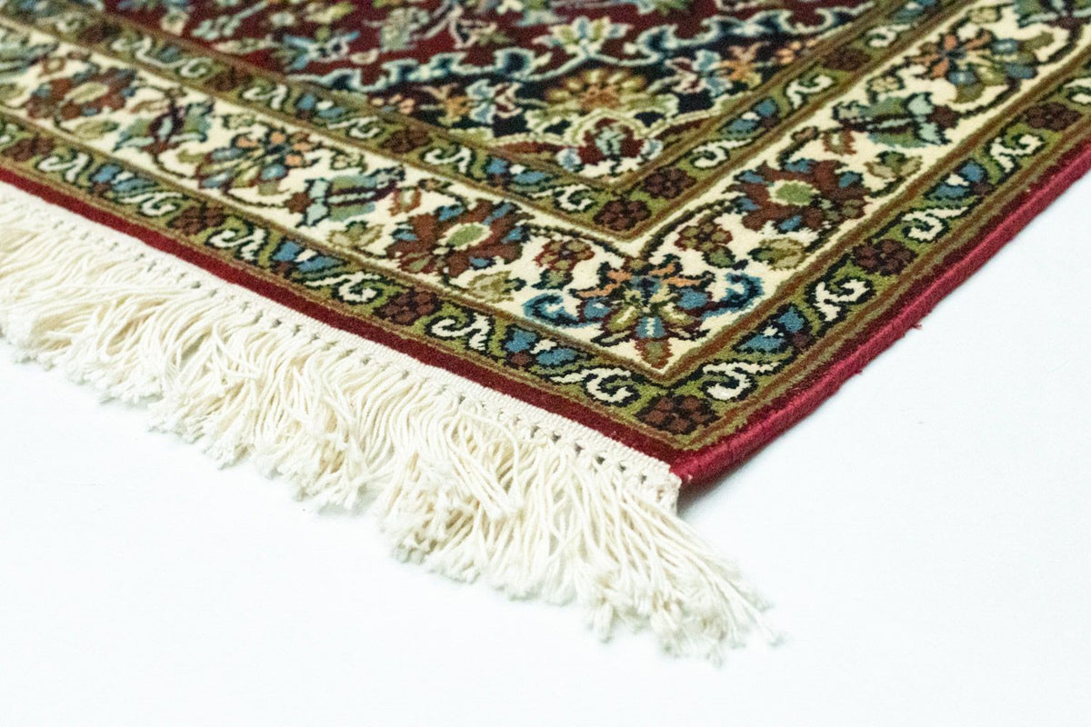 Jedwabny dywan - Kashmir Silk - 95 x 63 cm - czerwony