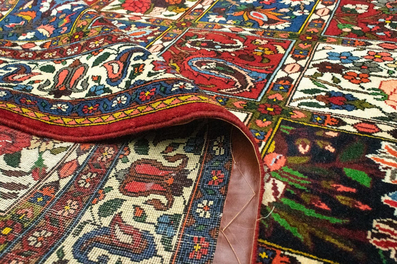 Perski dywan - Nomadyczny - 215 x 145 cm - czerwony