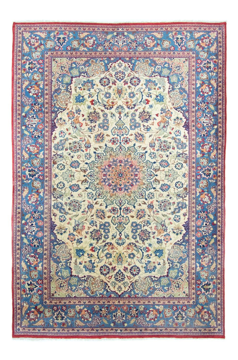 Dywan perski - Isfahan - Premium - 327 x 222 cm - beżowy