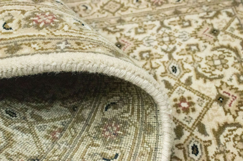 Biegacz Dywan perski - Bijar - 141 x 70 cm - beżowy