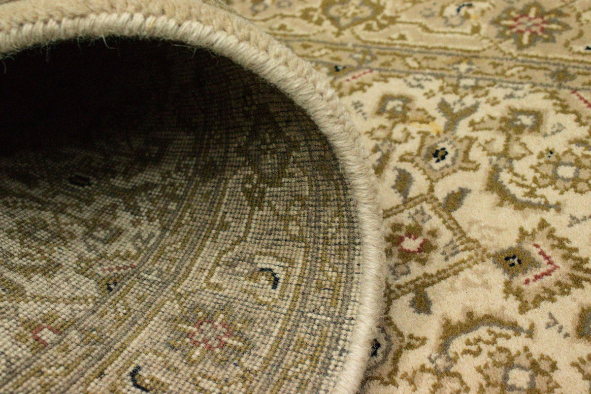 Biegacz Dywan perski - Bijar - 302 x 81 cm - beżowy