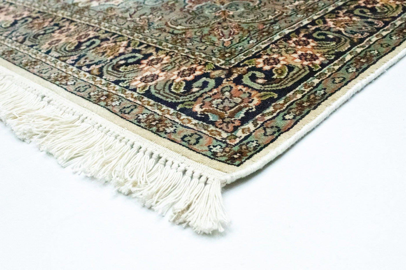 Jedwab kaszmirski Dywan 150x95cm - Dywan orientalny