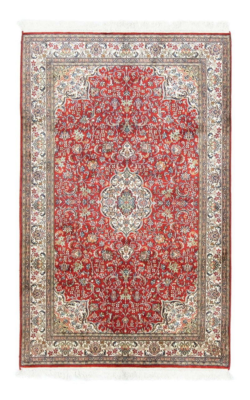 Jedwabny dywan - Kashmir Silk - 159 x 100 cm - czerwony