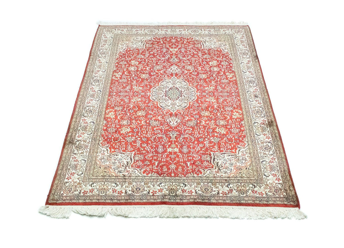 Jedwabny dywan - Kashmir Silk - 159 x 100 cm - czerwony
