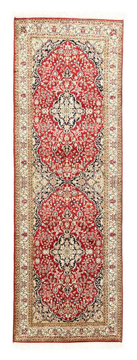 Biegacz Jedwabny dywan - Kashmir Silk - 237 x 80 cm - czerwony
