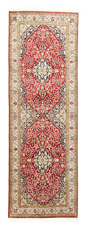 Biegacz Jedwabny dywan - Kashmir Silk - 237 x 80 cm - czerwony
