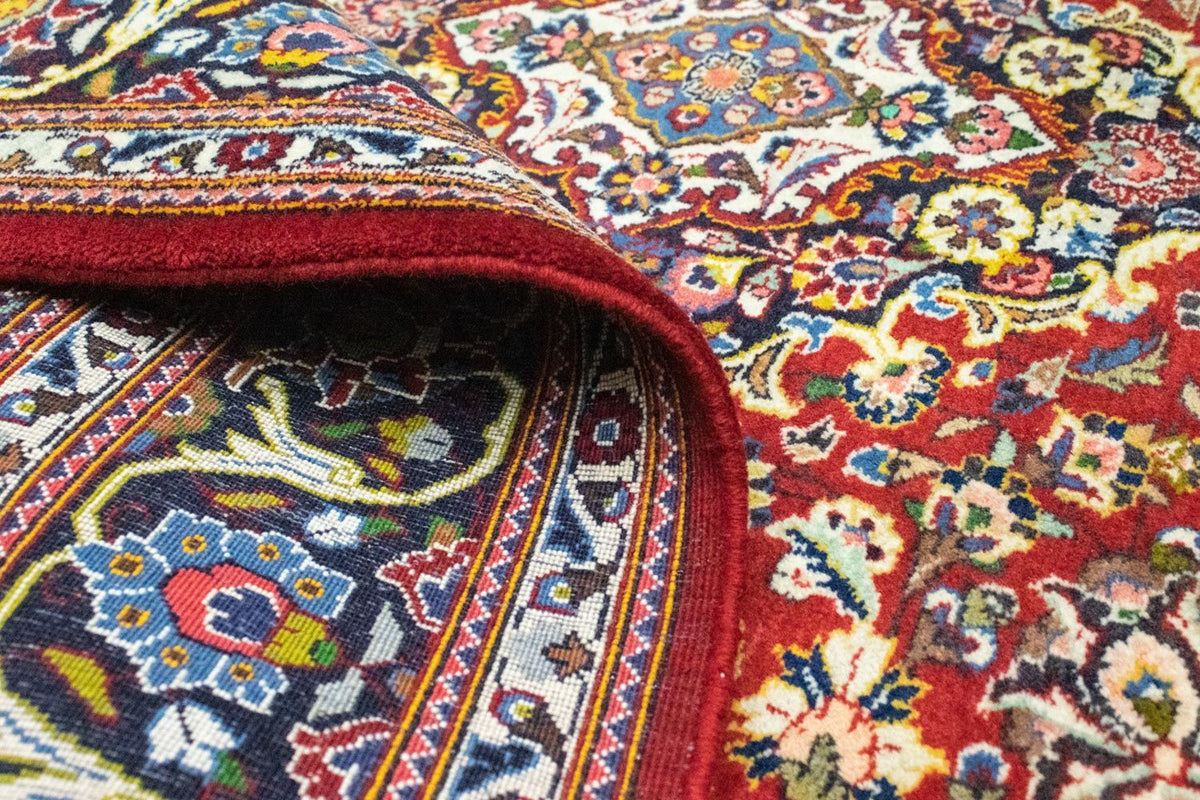 Dywan perski - Keshan - 214 x 144 cm - czerwony