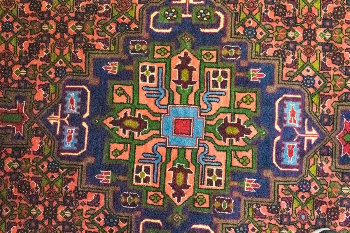 Perski dywan - Nomadyczny - 305 x 200 cm - czerwony