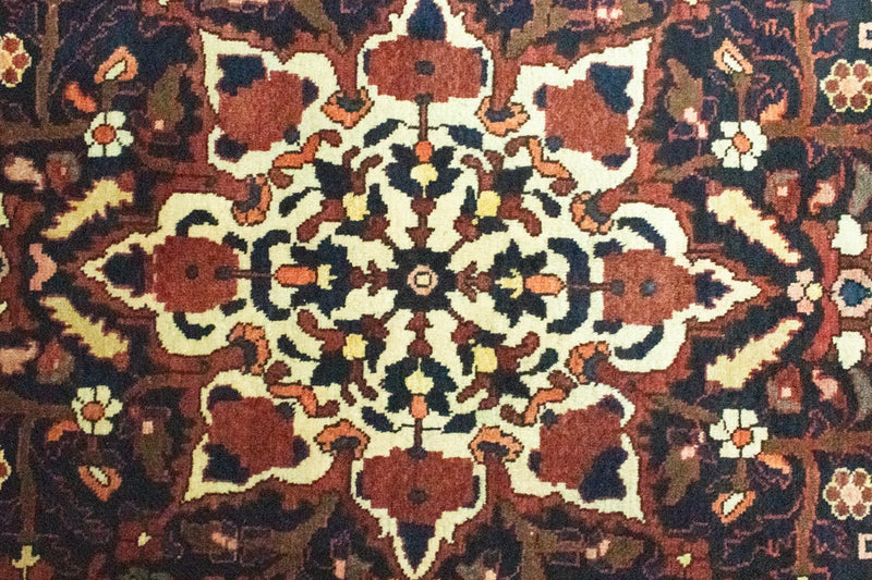 Perski dywan - Nomadyczny - 302 x 207 cm - czerwony