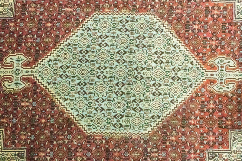 Dywan perski - Klasyczny - 300 x 195 cm - niebieski