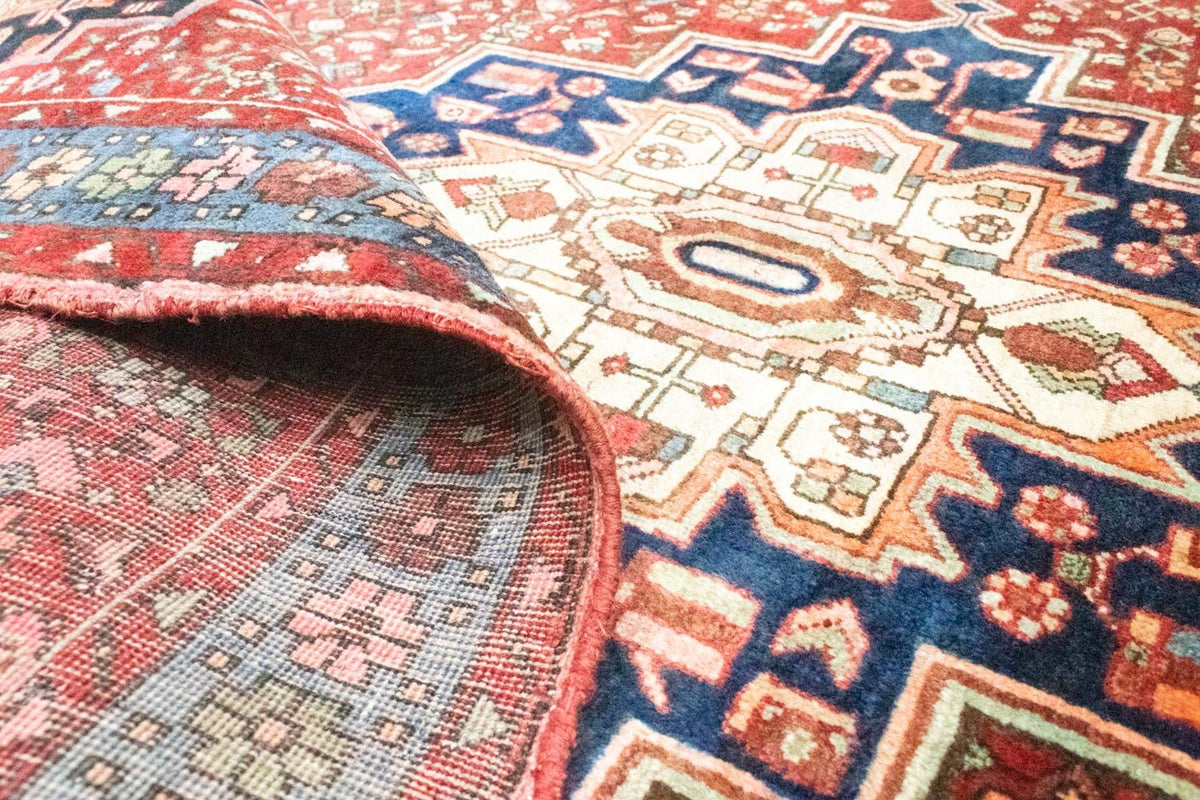 Perski dywan - Nomadyczny - 195 x 136 cm - czerwony