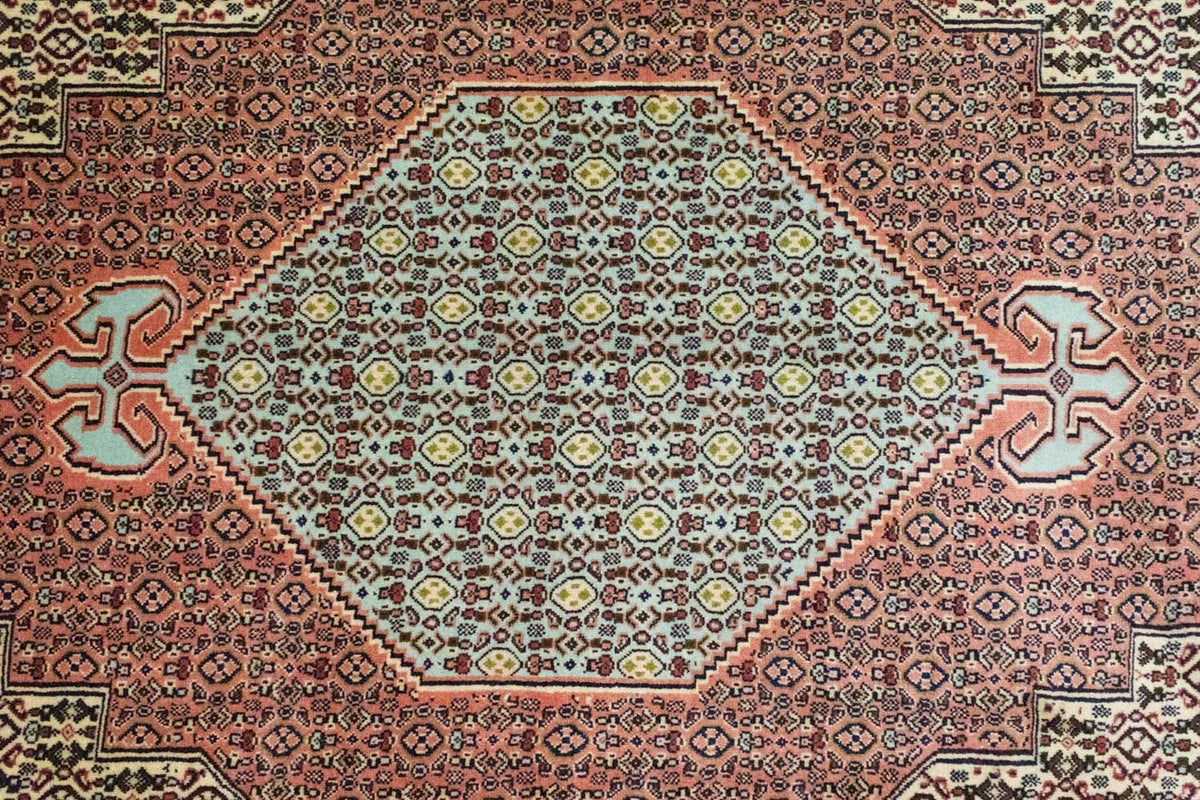 Dywan perski - Klasyczny - 318 x 198 cm - niebieski