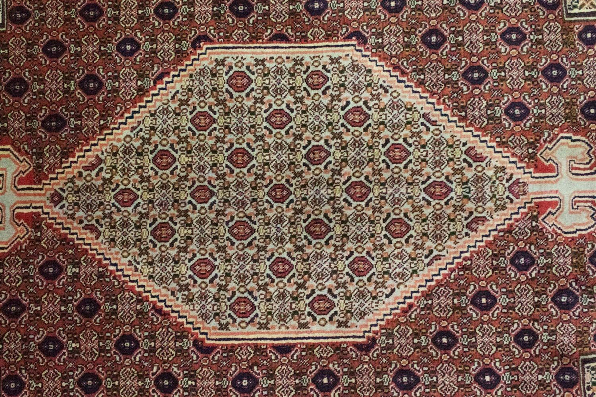 Dywan perski - Klasyczny - 300 x 201 cm - niebieski