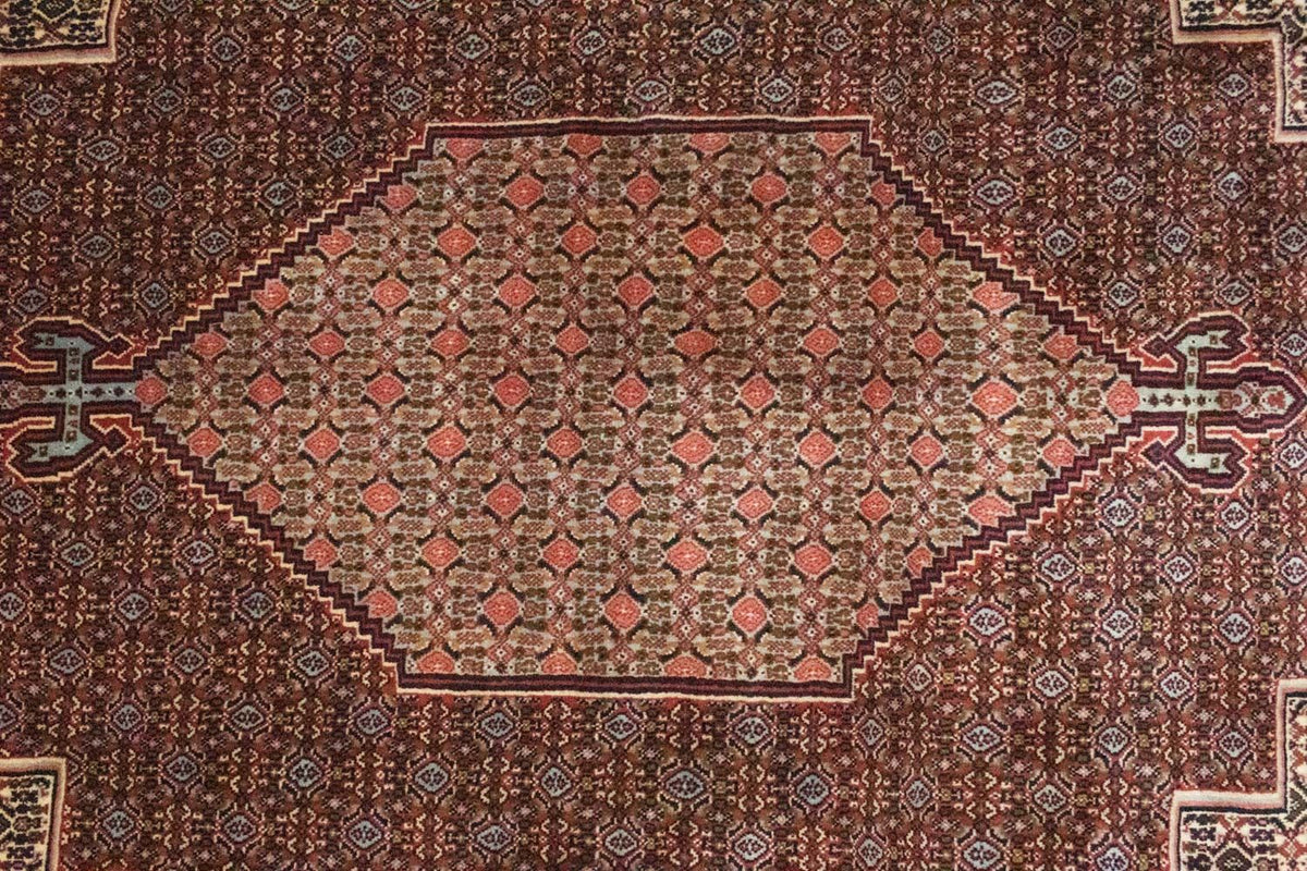 Dywan perski - Klasyczny - 317 x 203 cm - niebieski