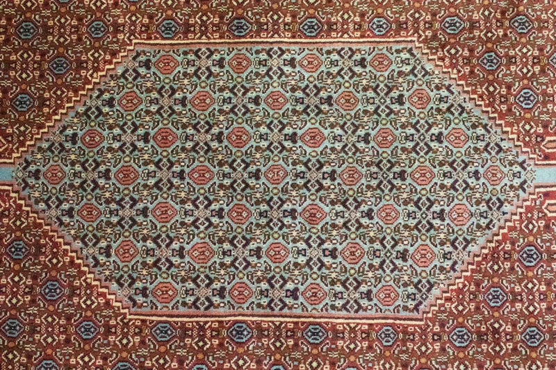 Dywan perski - Klasyczny - 317 x 204 cm - niebieski