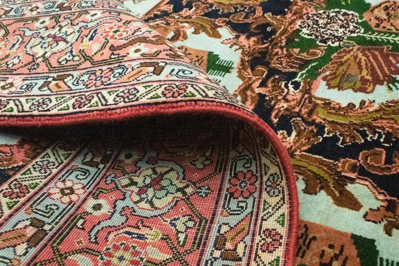 Dywan perski - Klasyczny - 296 x 198 cm - wielokolorowy