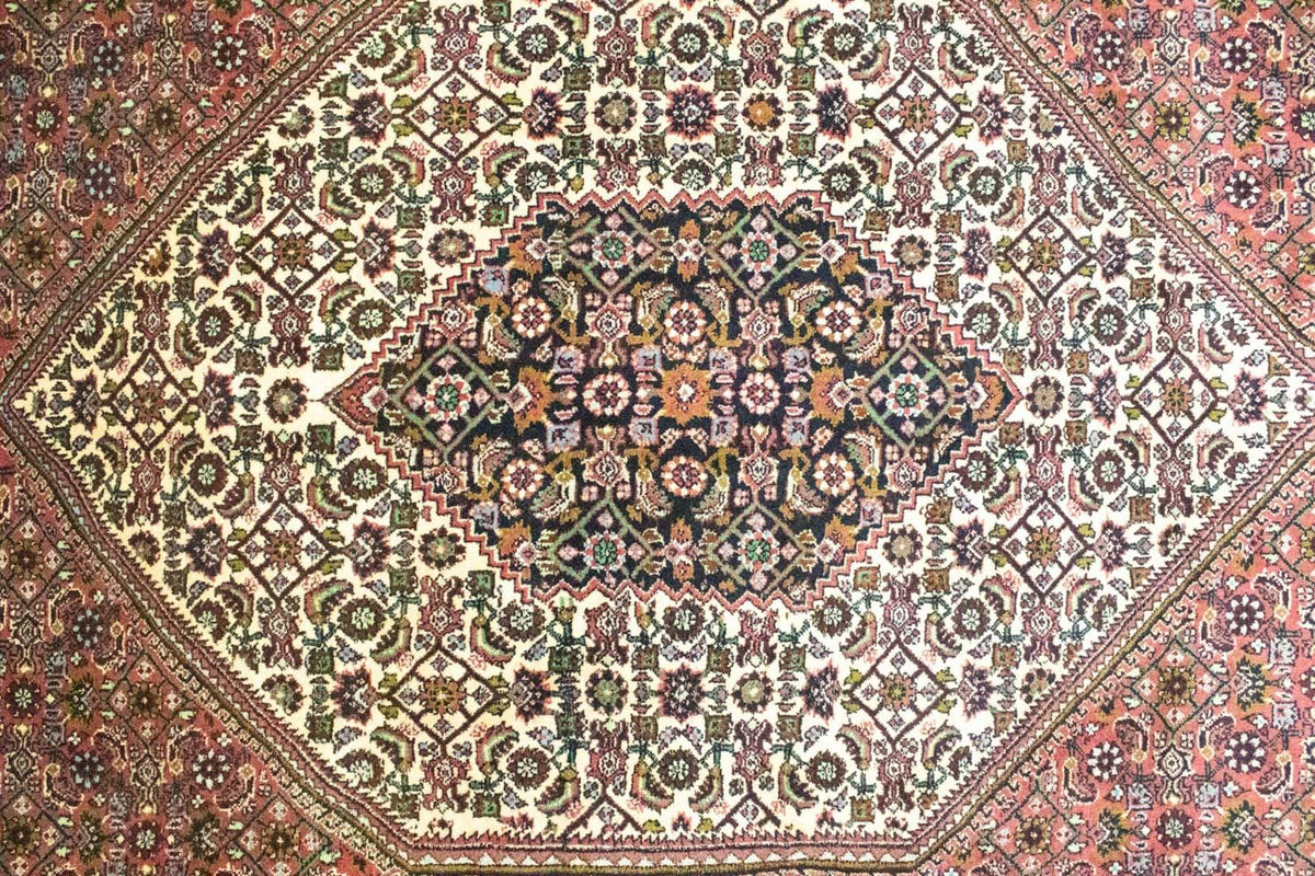 Dywan perski - Bijar - 300 x 195 cm - czerwony