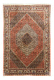 Dywan perski - Bijar - 300 x 202 cm - czerwony