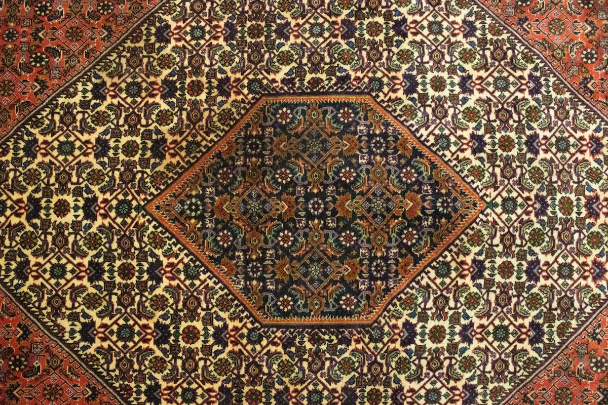 Dywan perski - Bijar - 300 x 202 cm - czerwony