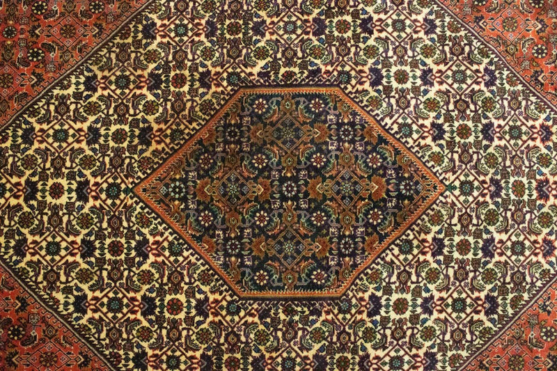 Dywan perski - Bijar - 300 x 202 cm - czerwony