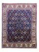 Perski dywan - Nomadyczny - 260 x 202 cm - niebieski