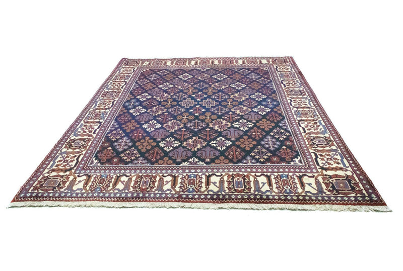 Perski dywan - Nomadyczny - 260 x 202 cm - niebieski