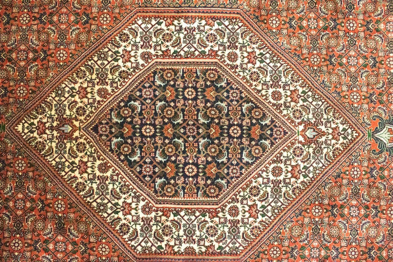 Dywan perski - Bijar - 305 x 210 cm - czerwony