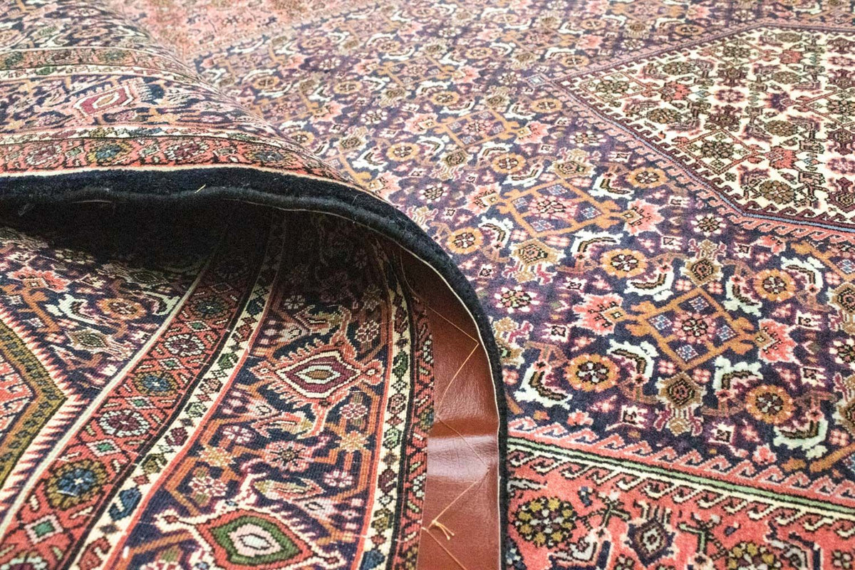 Dywan perski - Bijar - 314 x 208 cm - niebieski