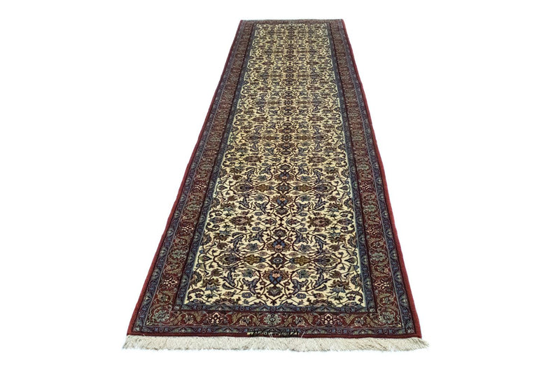 Biegacz Dywan perski - Isfahan - Premium - 364 x 90 cm - beżowy