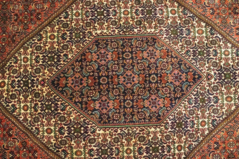 Dywan perski - Bijar - 310 x 202 cm - czerwony