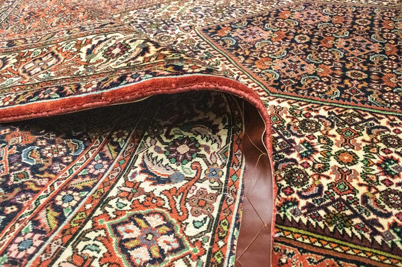 Dywan perski - Bijar - 310 x 202 cm - czerwony