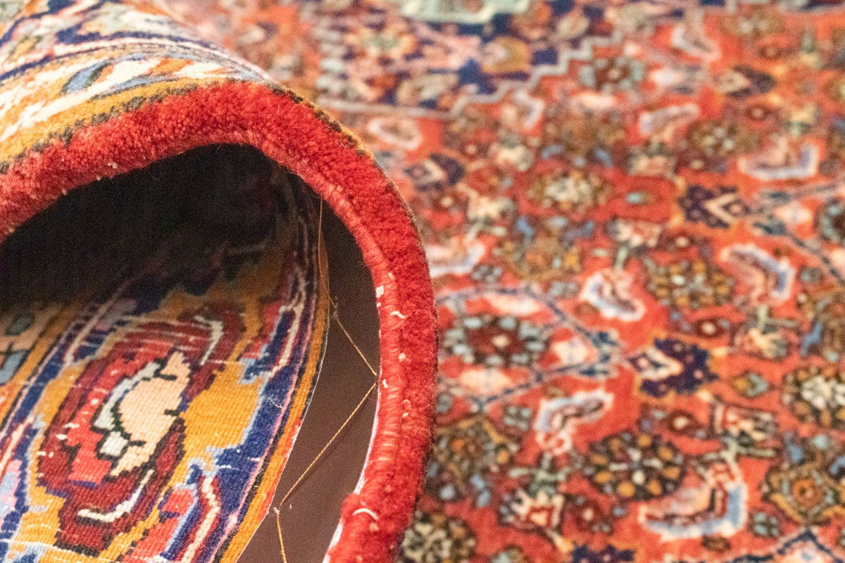 Dywan perski - Bijar - 222 x 150 cm - rdza