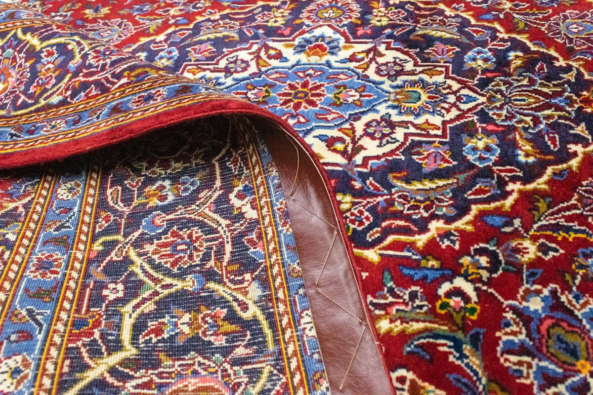 Dywan perski - Keshan - 222 x 140 cm - czerwony