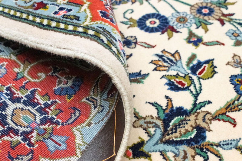 Dywan perski - Tabriz - 215 x 141 cm - beżowy