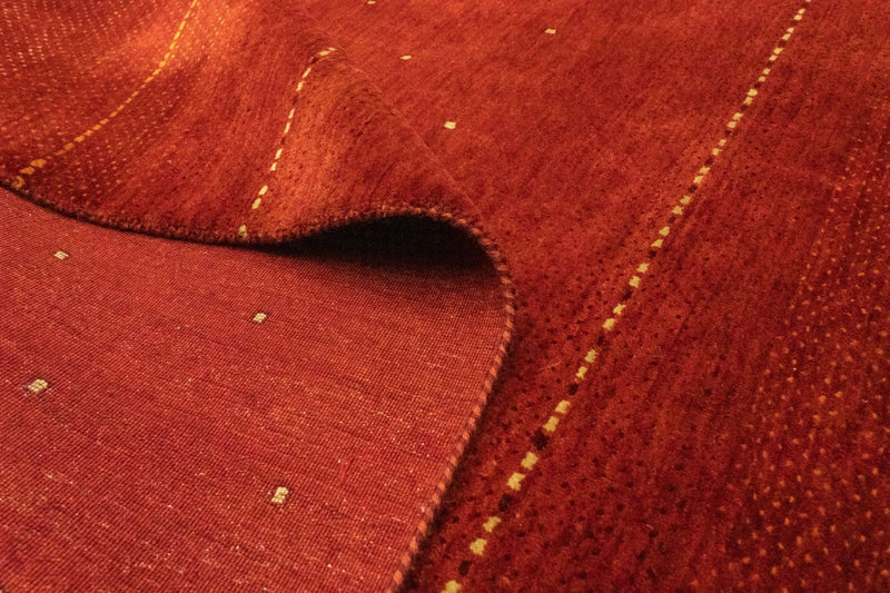 Dywan Gabbeh - Indus - 234 x 171 cm - czerwony