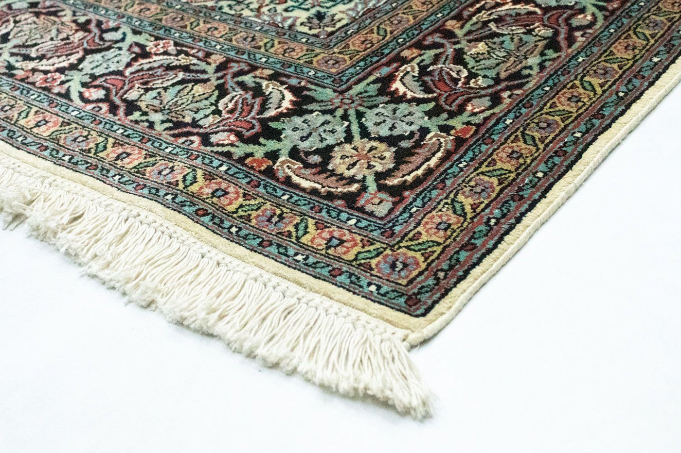 Jedwab kaszmirski Dywan 218x153cm - Dywan orientalny