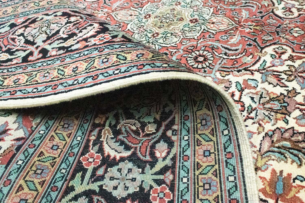 Jedwabny dywan - Kashmir Silk - 218 x 153 cm - beżowy