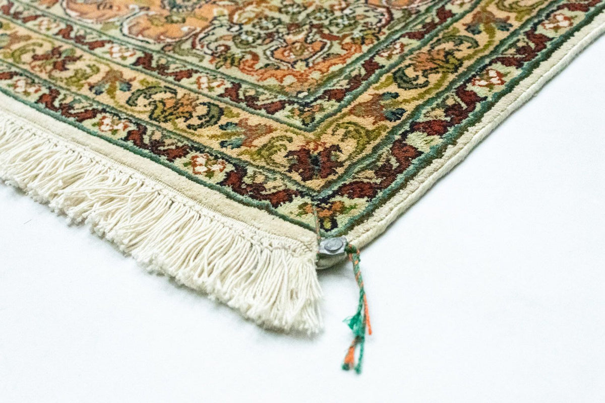 Jedwabny dywan - Kashmir Silk - 308 x 217 cm - beżowy